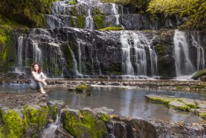 Purakaunui Waterfall New Zealand