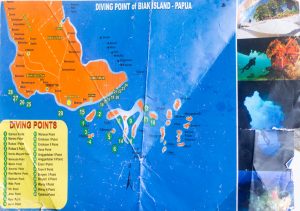 Dive sites Biak Padaido Islands