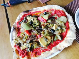 Vegan Pizza Moorea